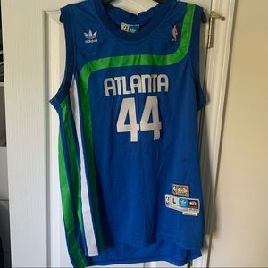 Maravich #44 ATL Hawks Hardwood Classics Jersey